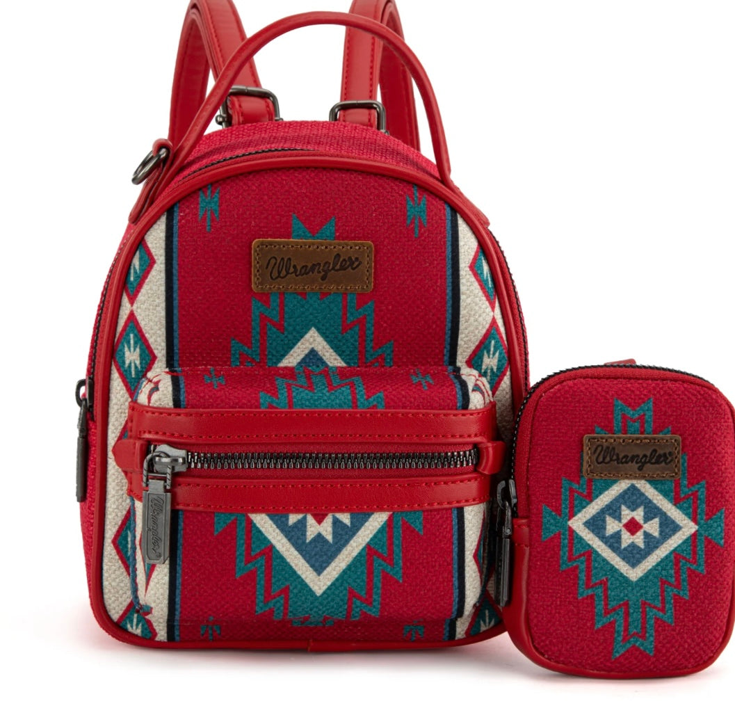 Red Wrangler Backpack
