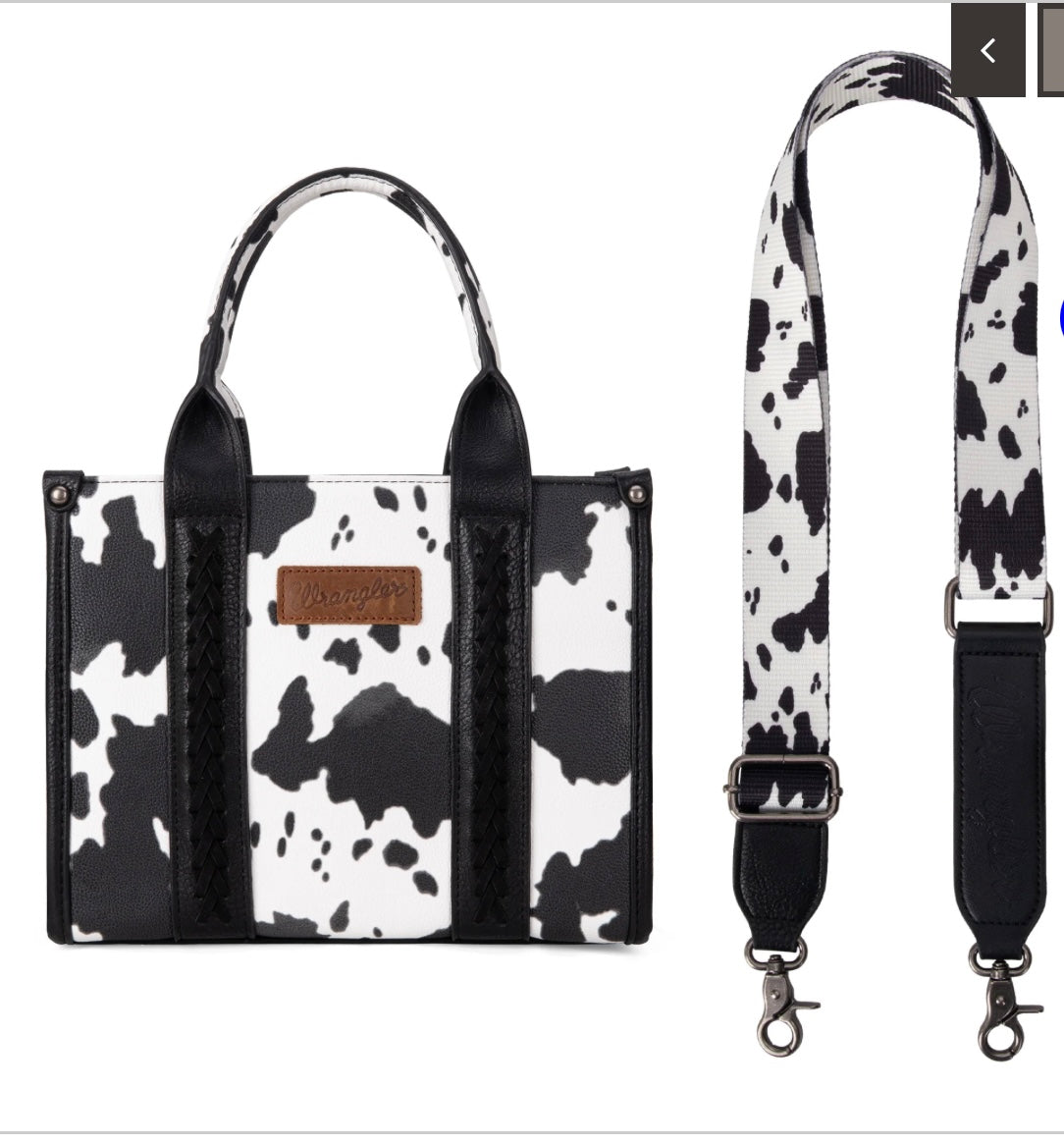 Cow Print Purse/tote
