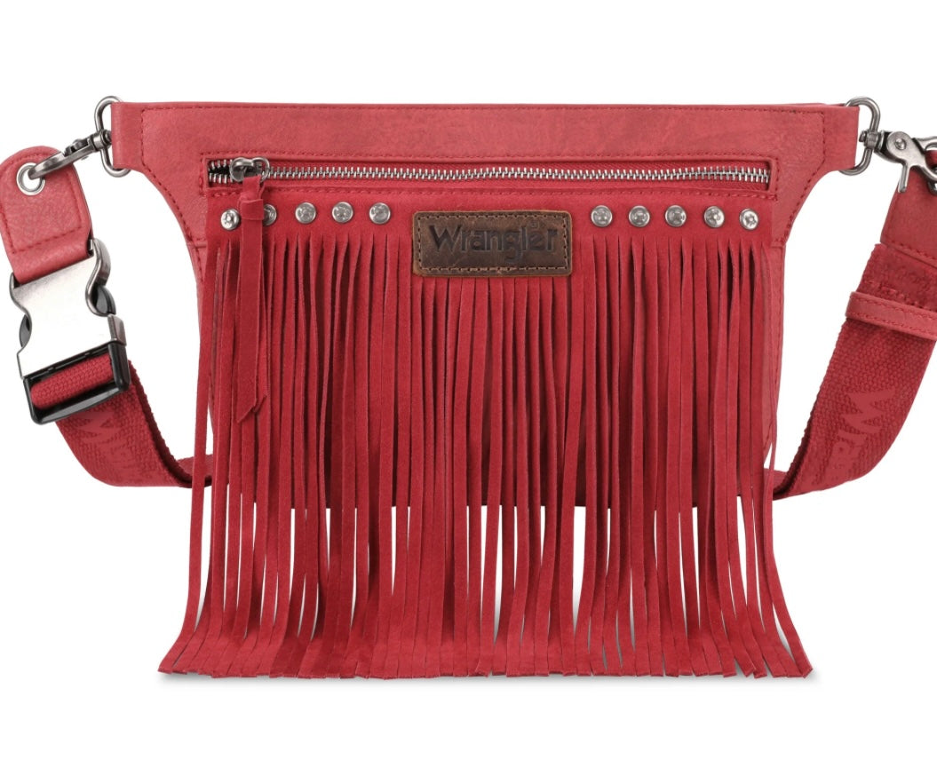 Wrangler Fringe Fanny pack