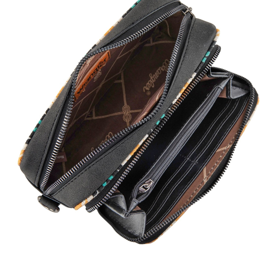 Aztec crossbody