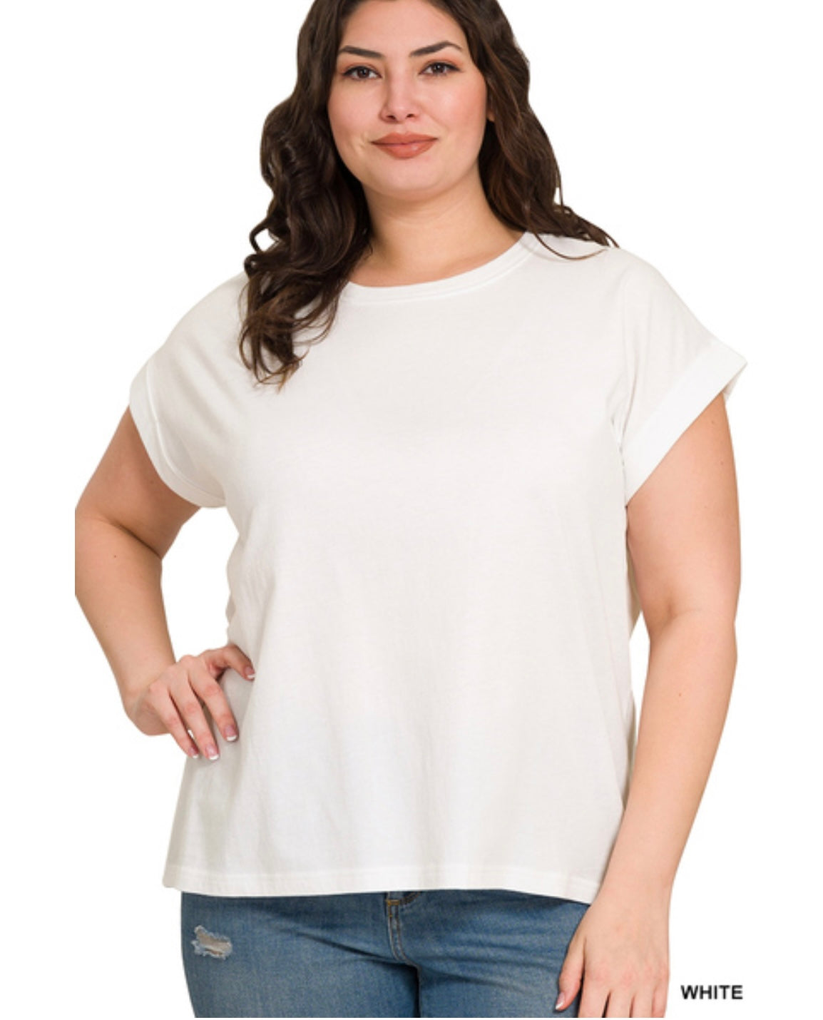 Short sleeve t-shirt white