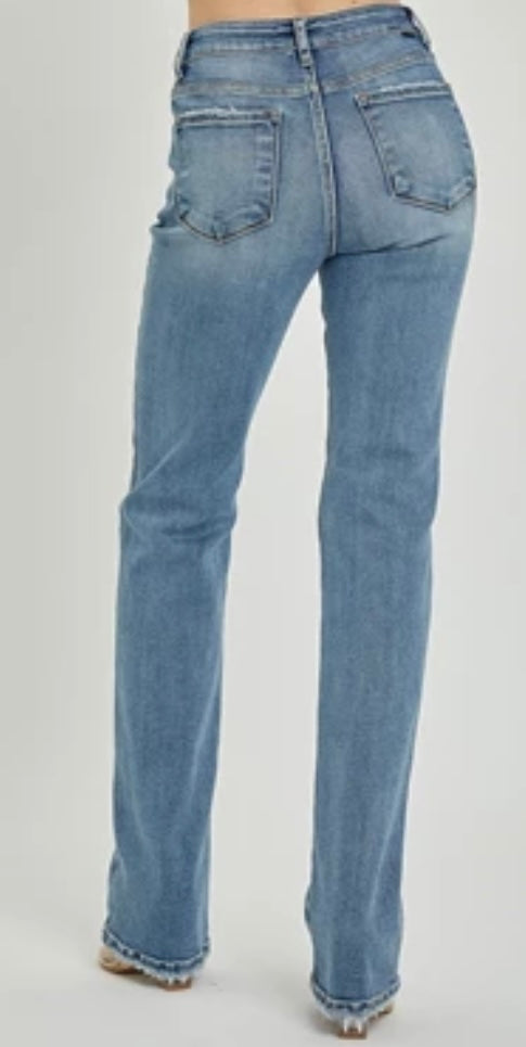 Risen jeans non distressed light wash