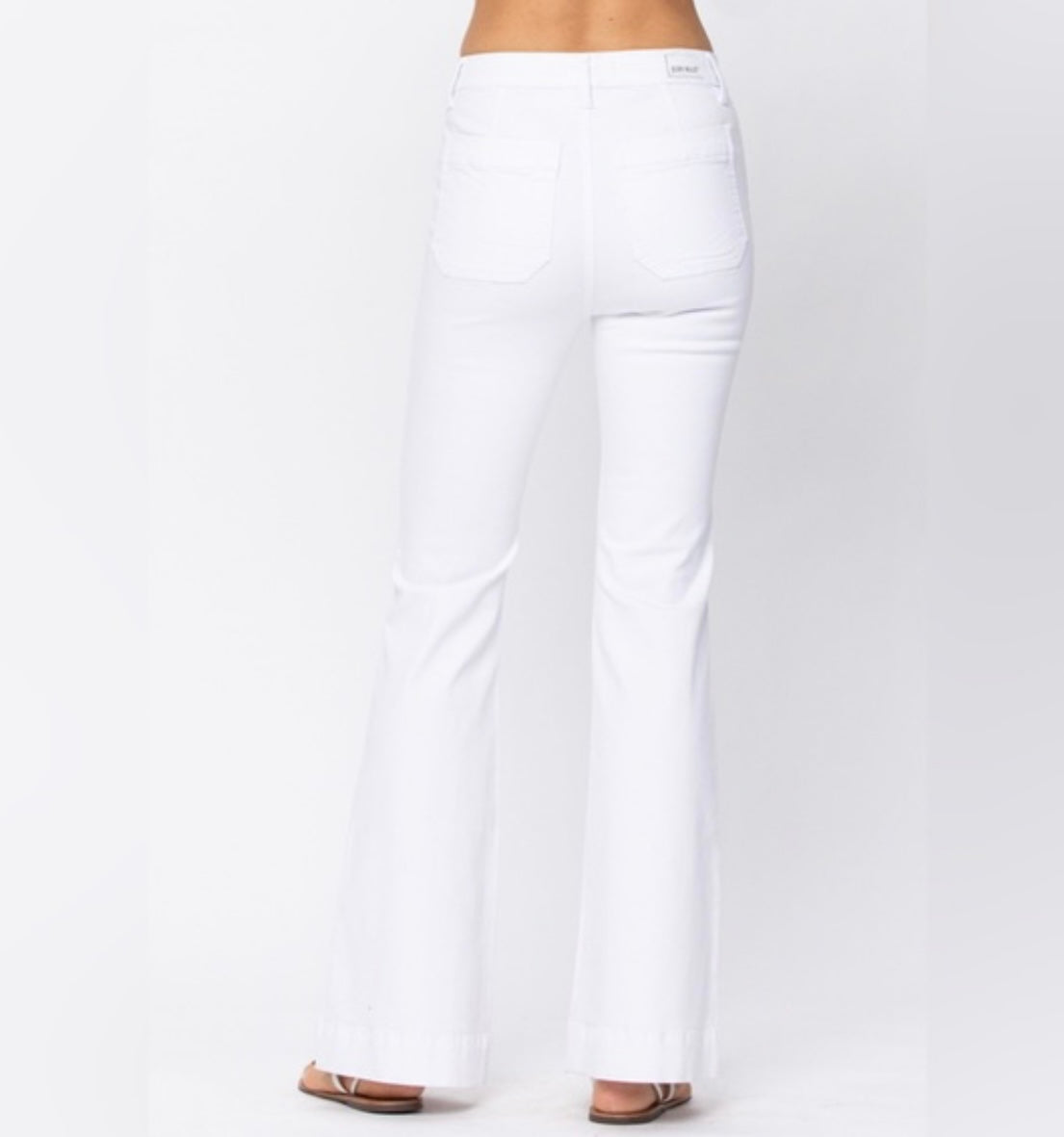 Judy Blue Jeans White Flare