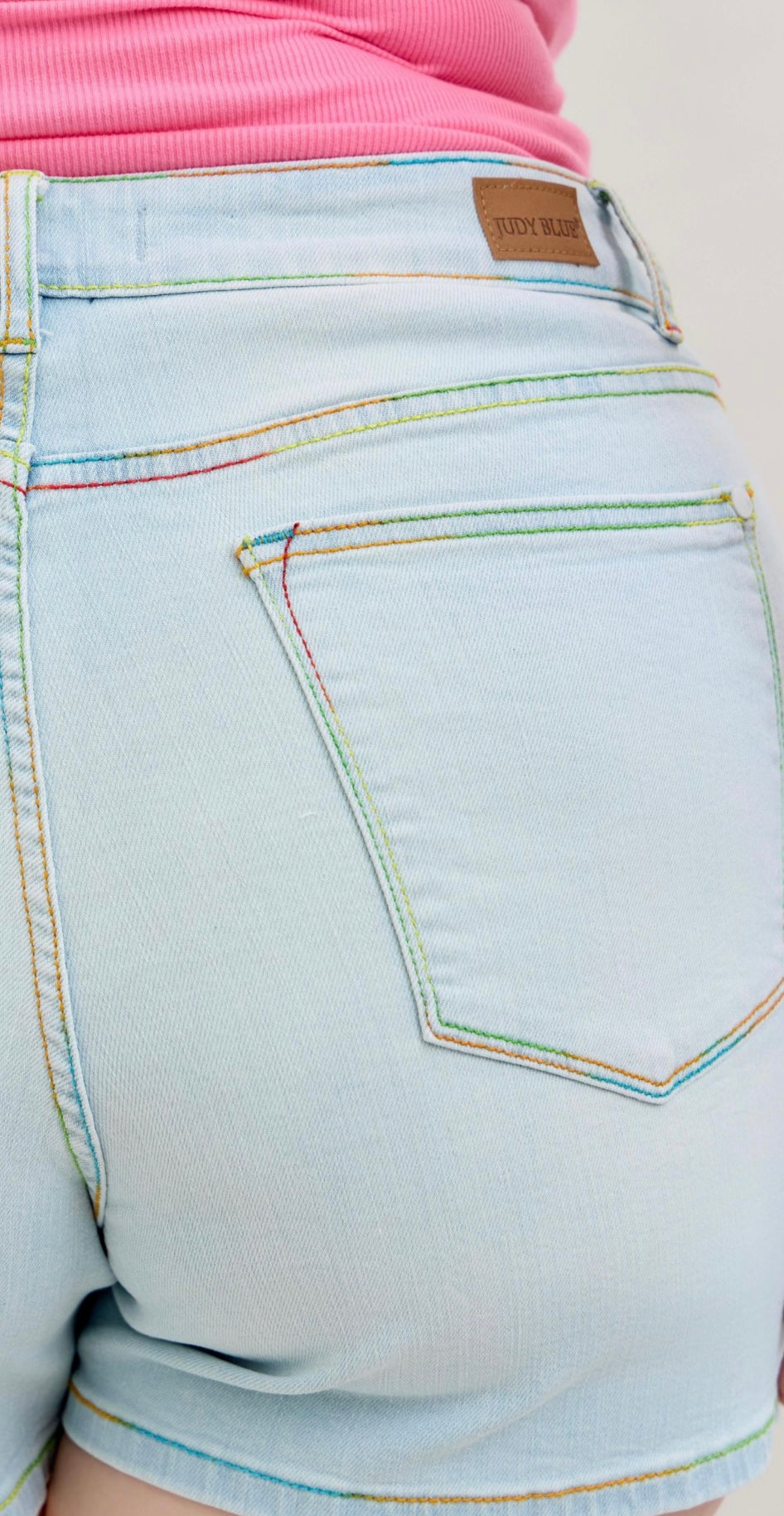 Judy Blue shorts Rainbow