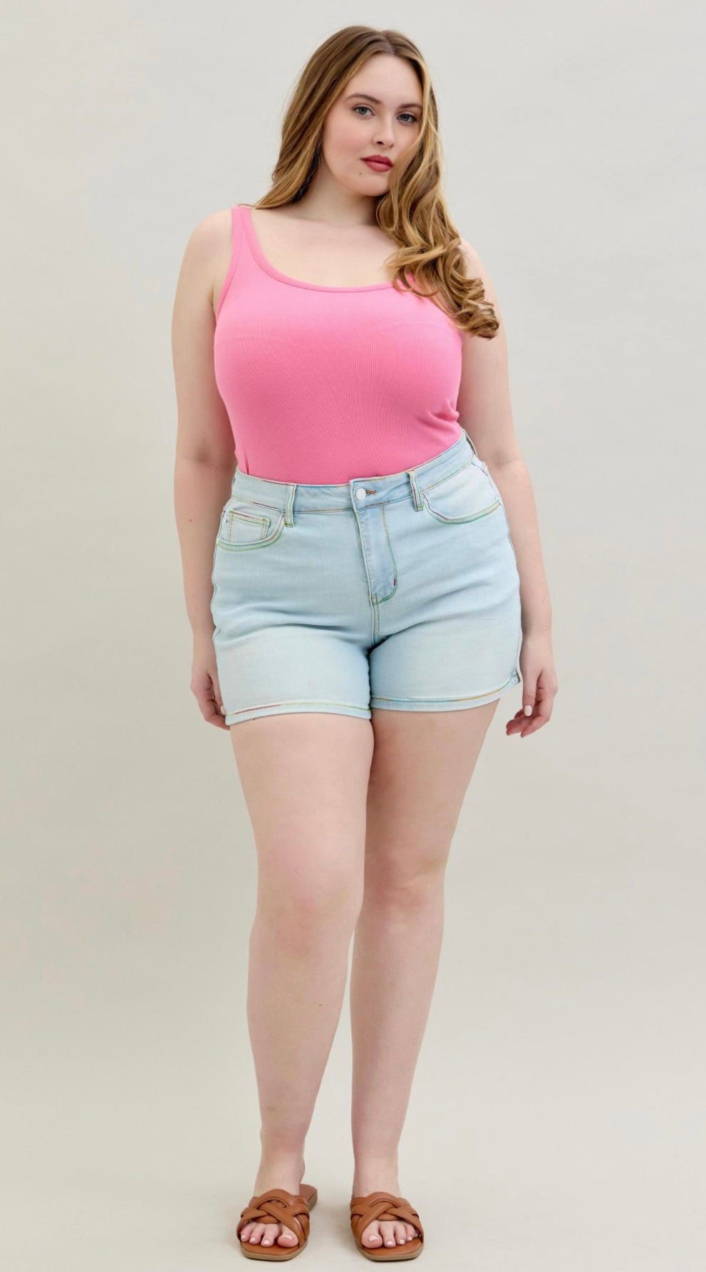 Judy Blue shorts Rainbow