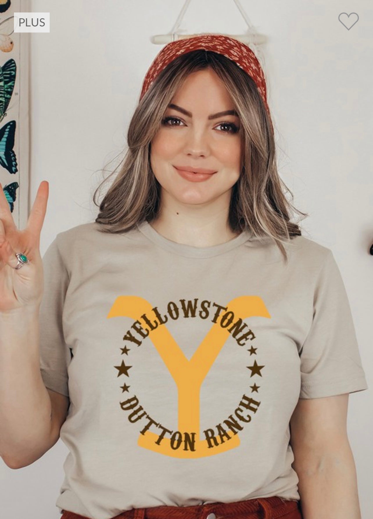 Top shirt Tan Yellowstone Shirt