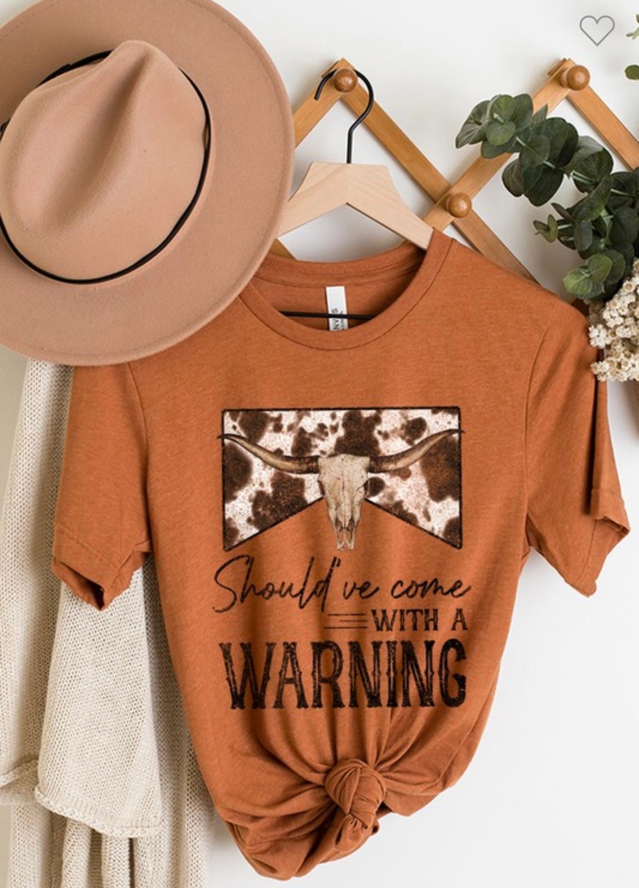 Top /shirt Yellowstone ‘should of came with a warning’