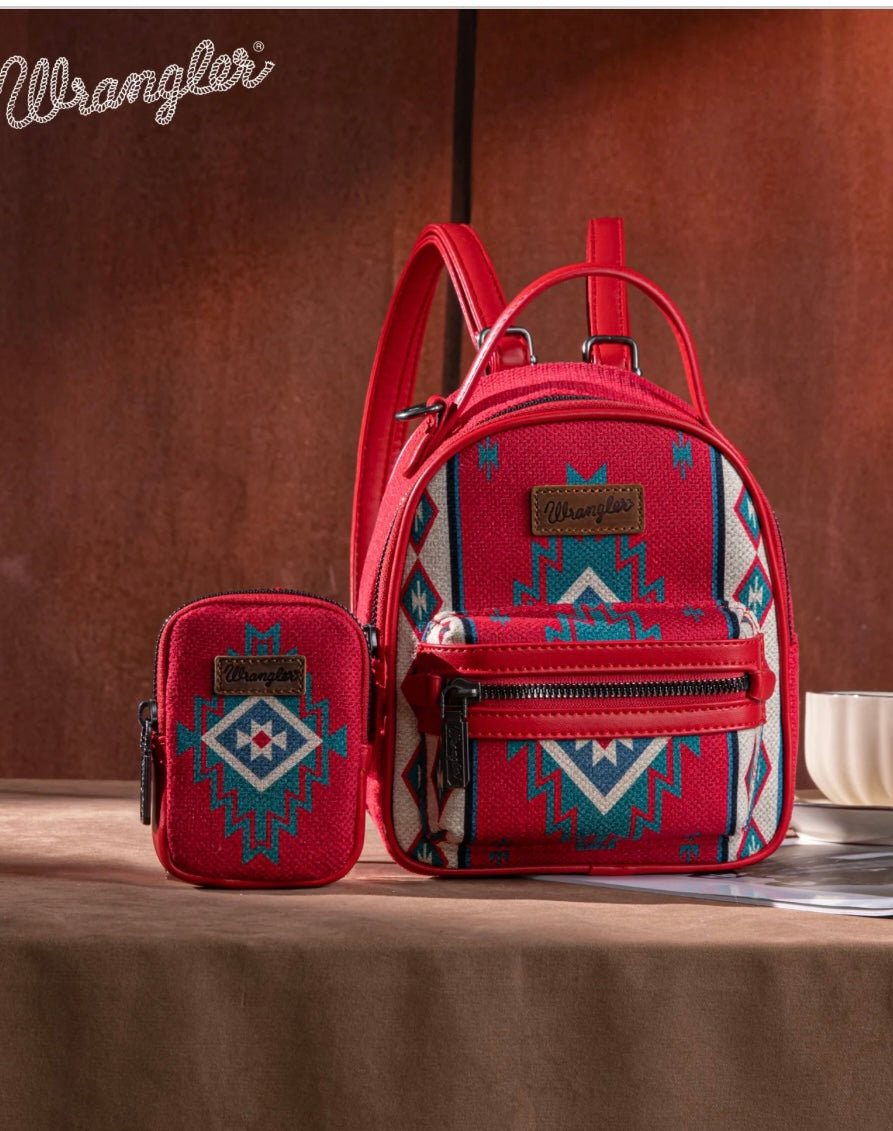 Red Wrangler Backpack