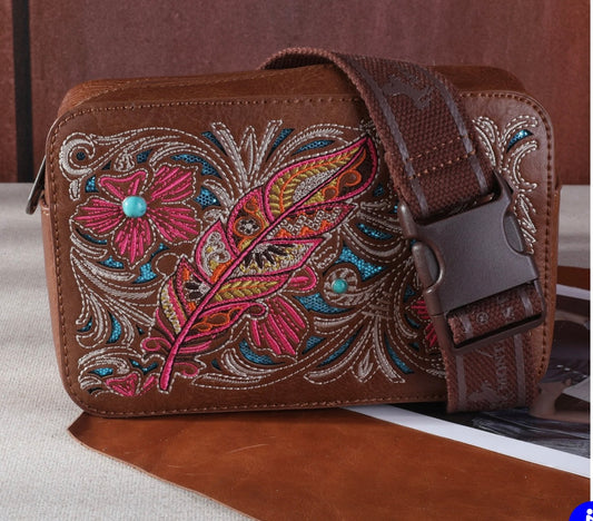 Montana West brown belt