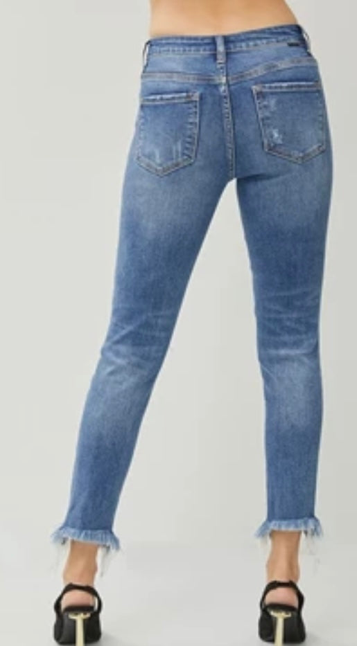 High Rise Risen jeans