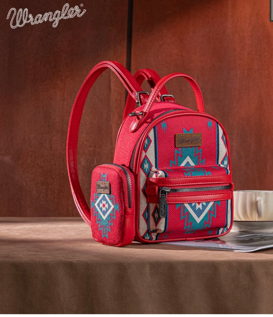 Red Wrangler Backpack
