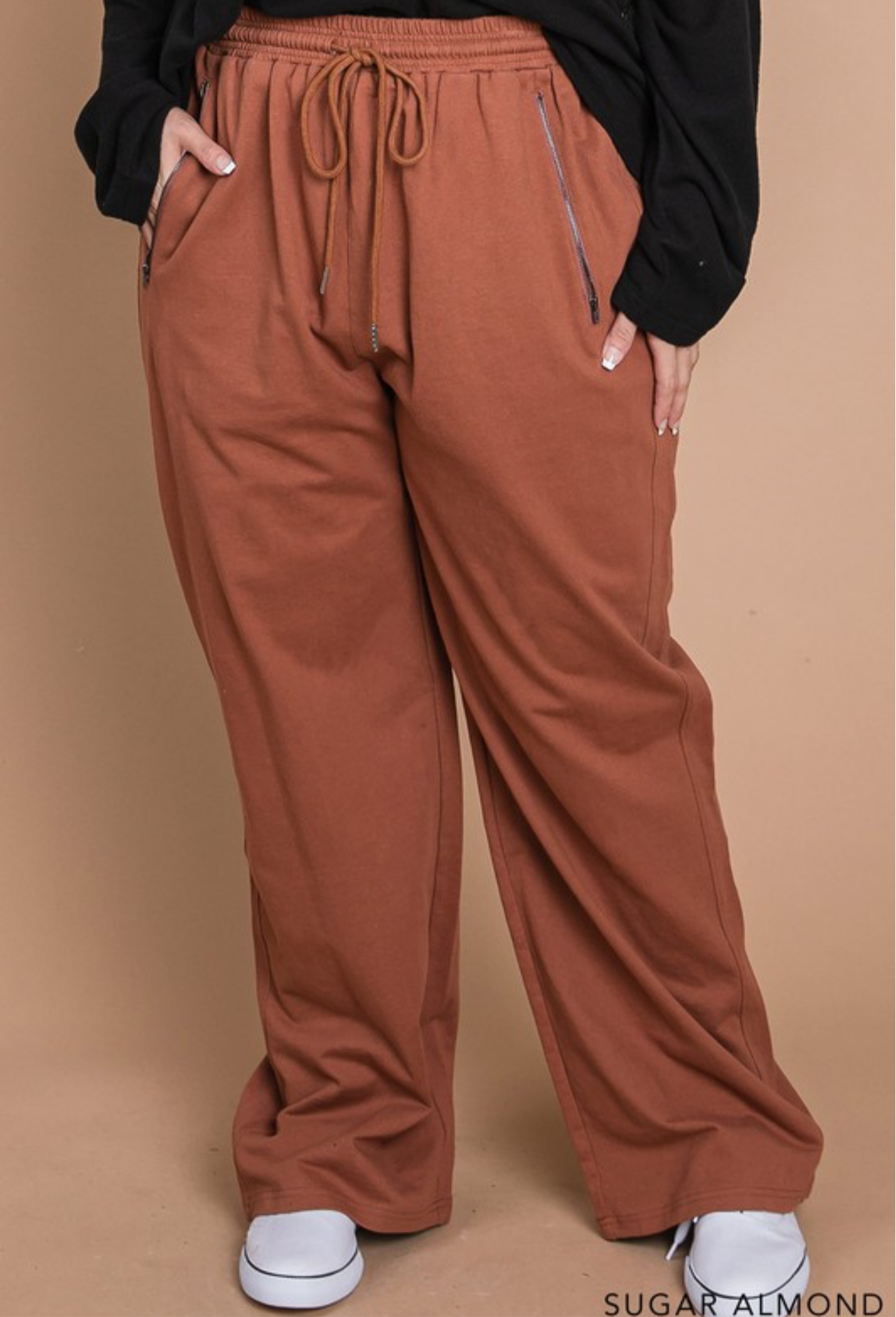 Terry pants Cotton curvy
