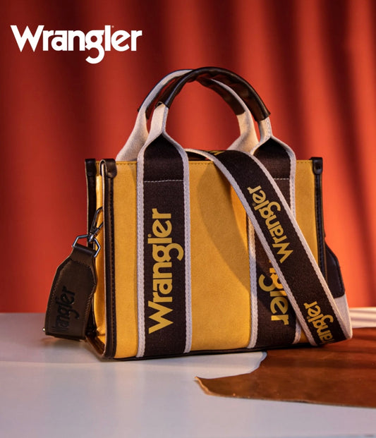 Yellow & Black Wrangler purse