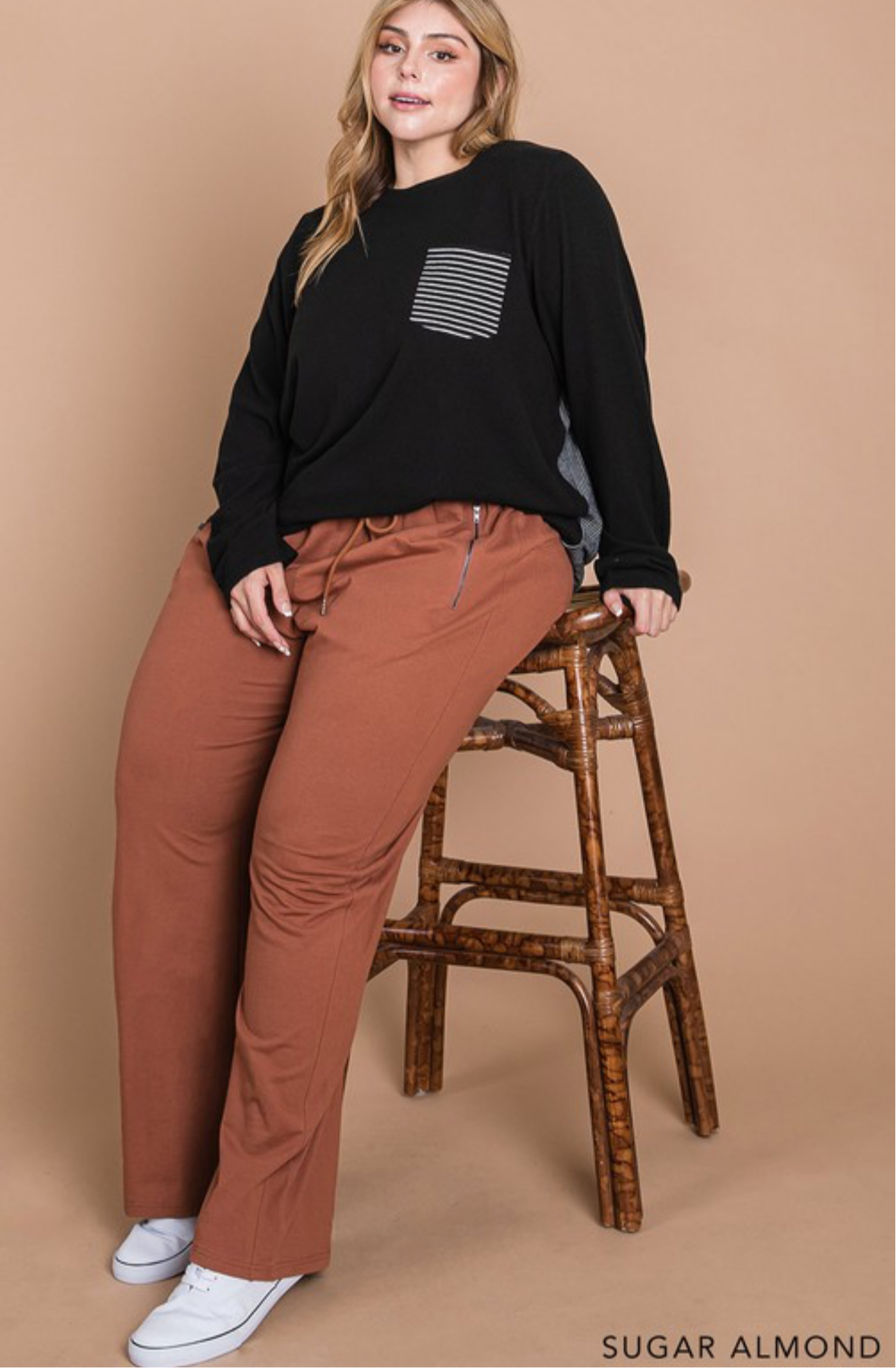 Terry pants Cotton curvy