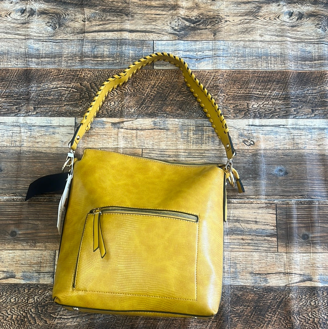 Yellow purse mid size