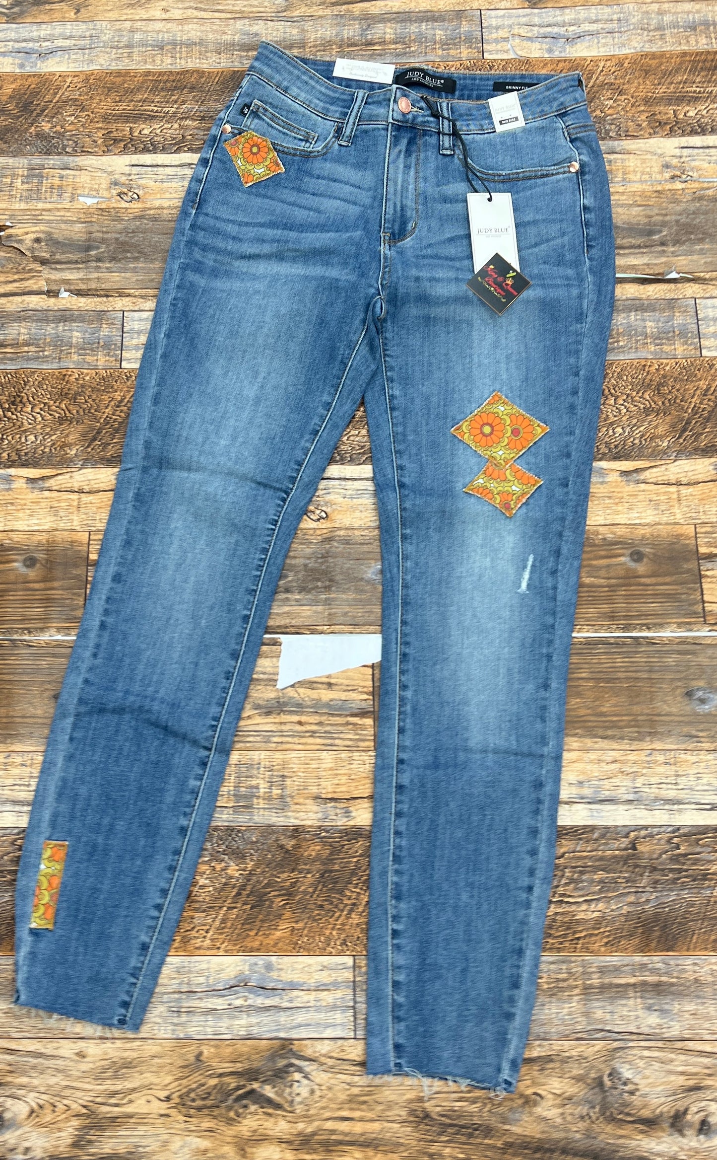 Judy Blue patch jeans