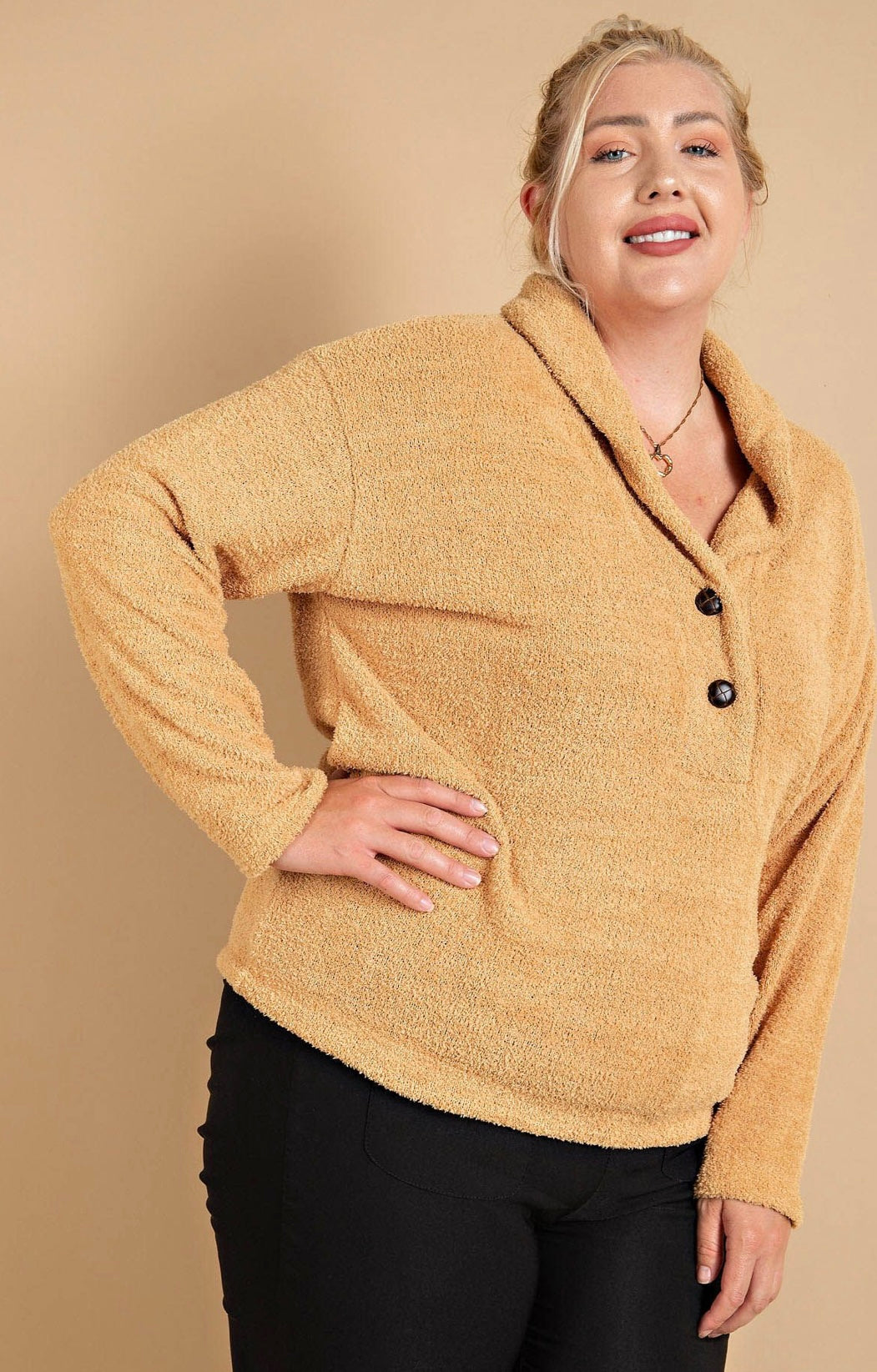 Kori mustard sweater