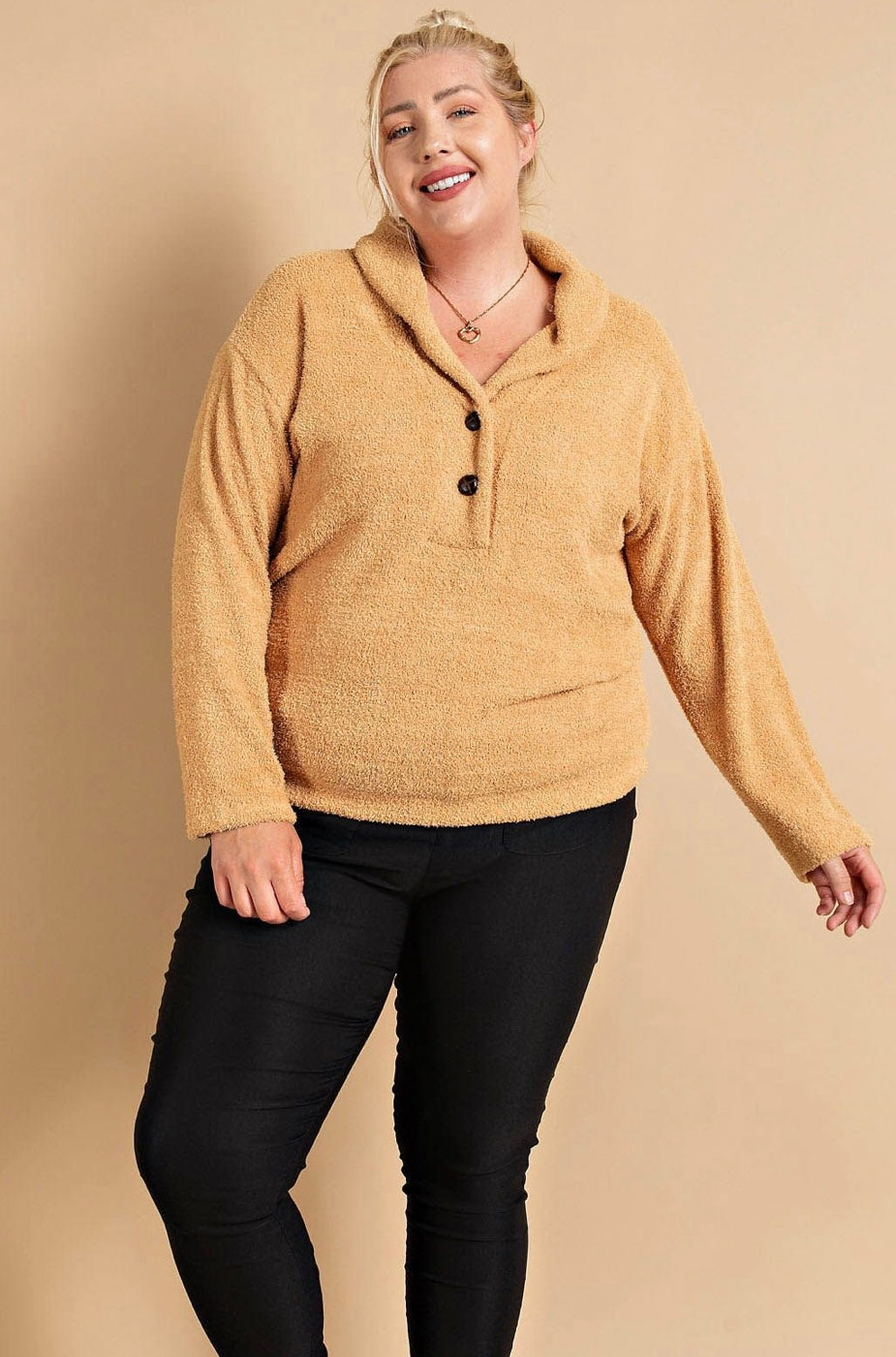 Kori mustard sweater