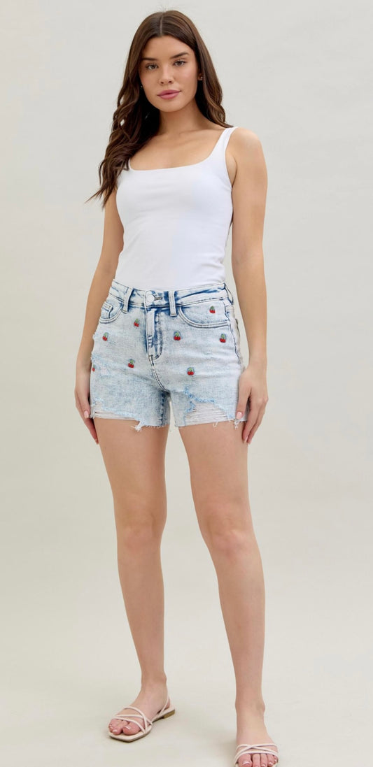 Judy Blue Shorts Cherry’s