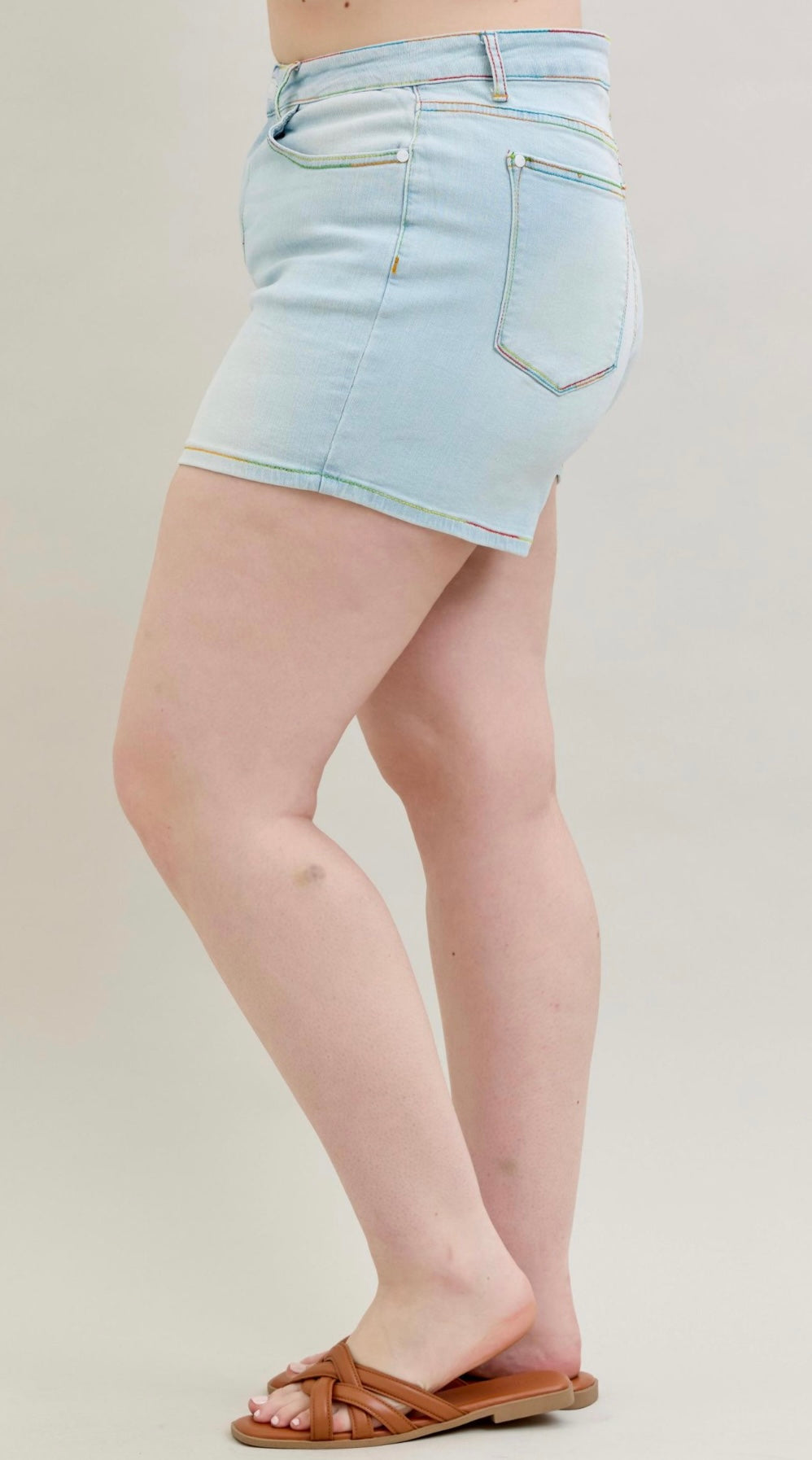 Judy Blue shorts Rainbow