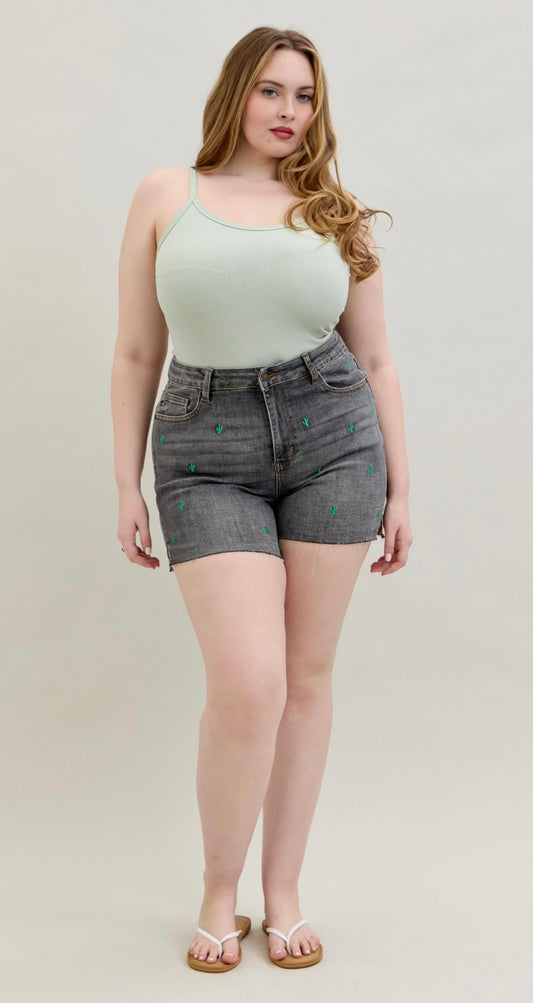 Judy Blue Cactus shorts