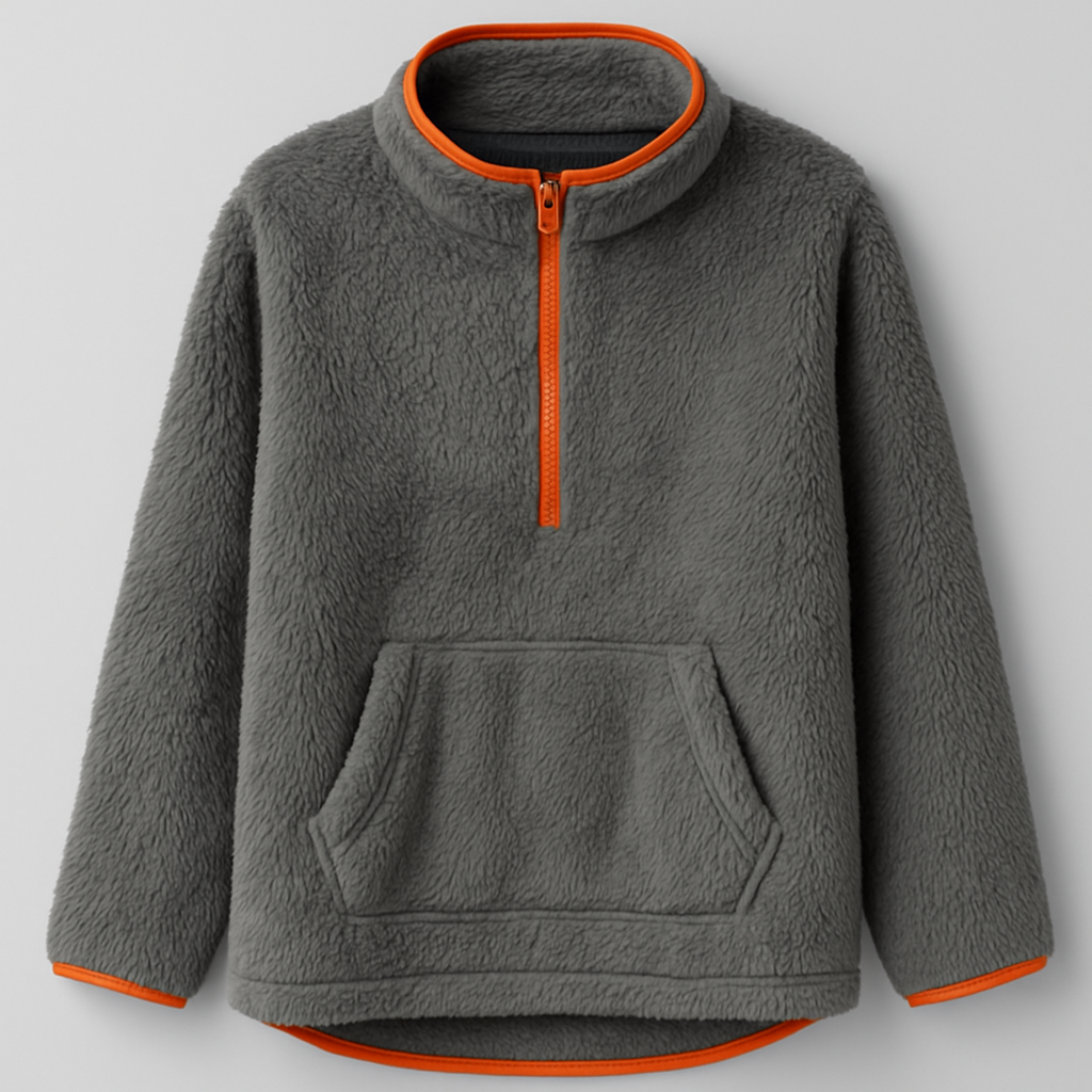 Grey pull over sweater plus sizes