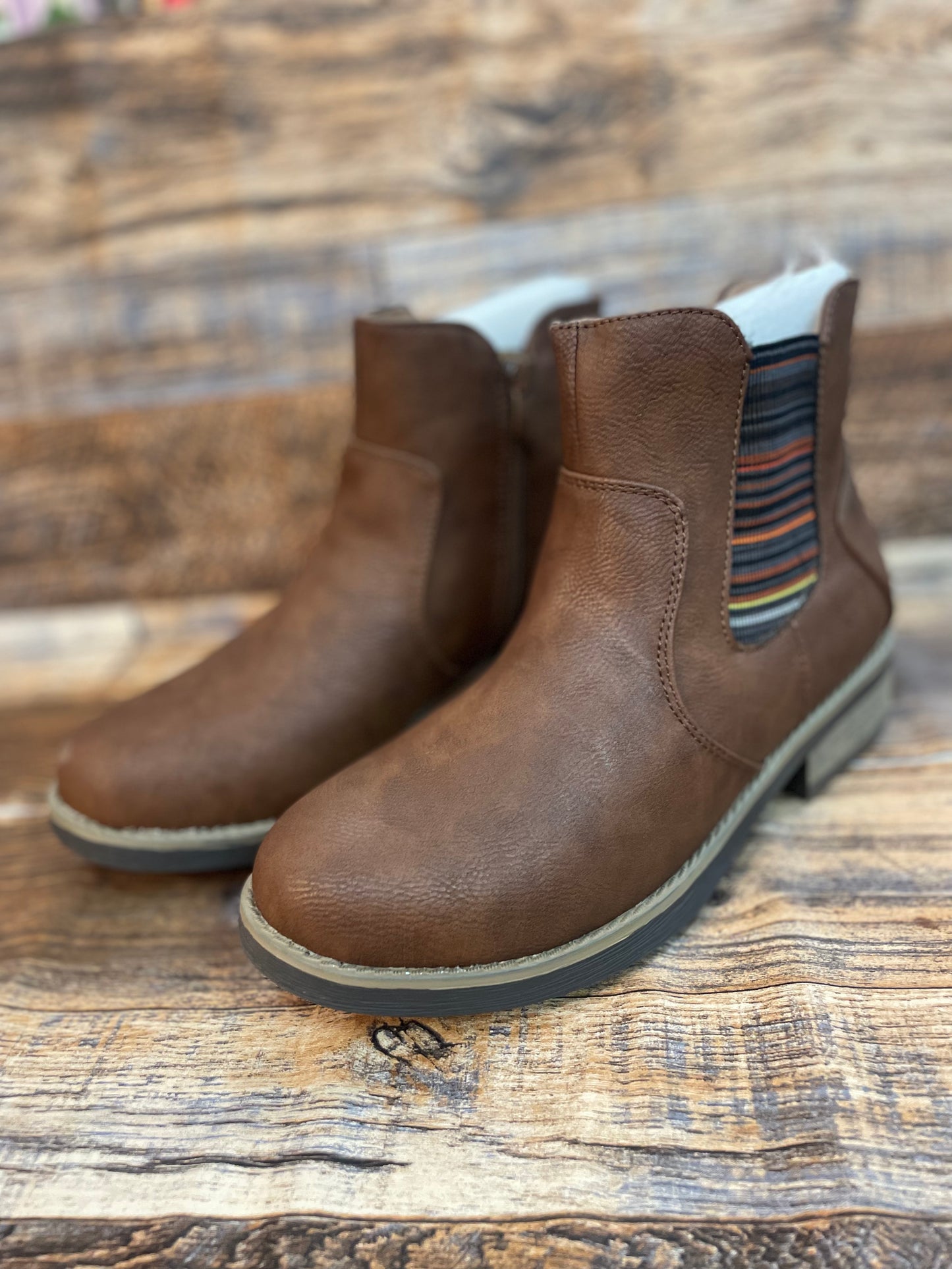 Brown Forever Booties