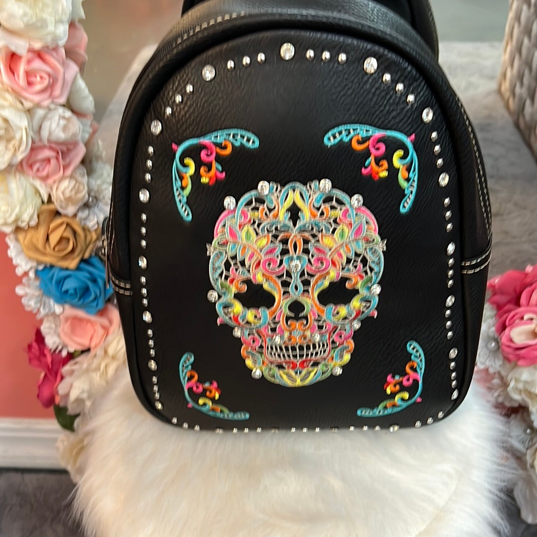 Montana west backpack sugar skull