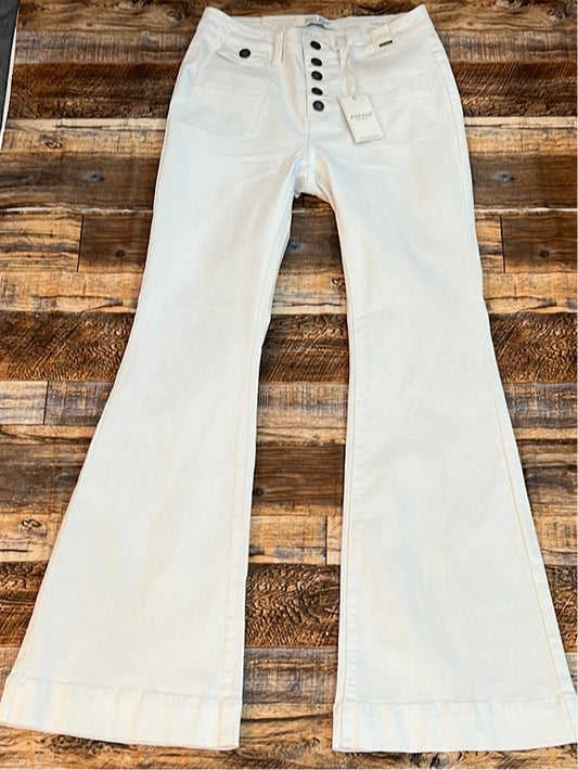 Judy Blue Jeans White Flare