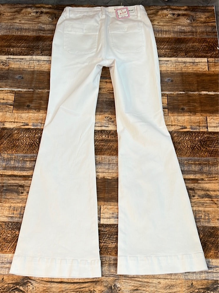 Judy Blue Jeans White Flare