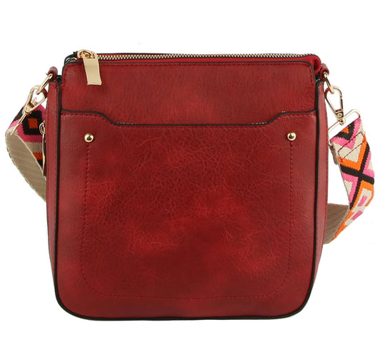 Red Crossover purse