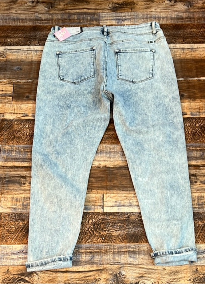 Kancan Acid wash distressed