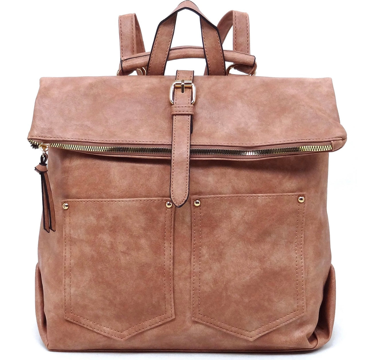 Blush Backpack purse